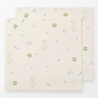 Servietten Klee Schleifen Blumen
