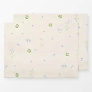Tischset Klee Schleifen Blumen