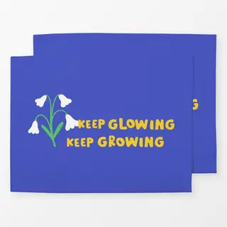 Tischset Weiter wachsen