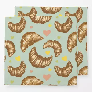 Servietten Croissant