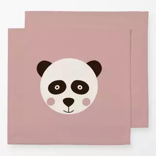 Servietten Panda rosa