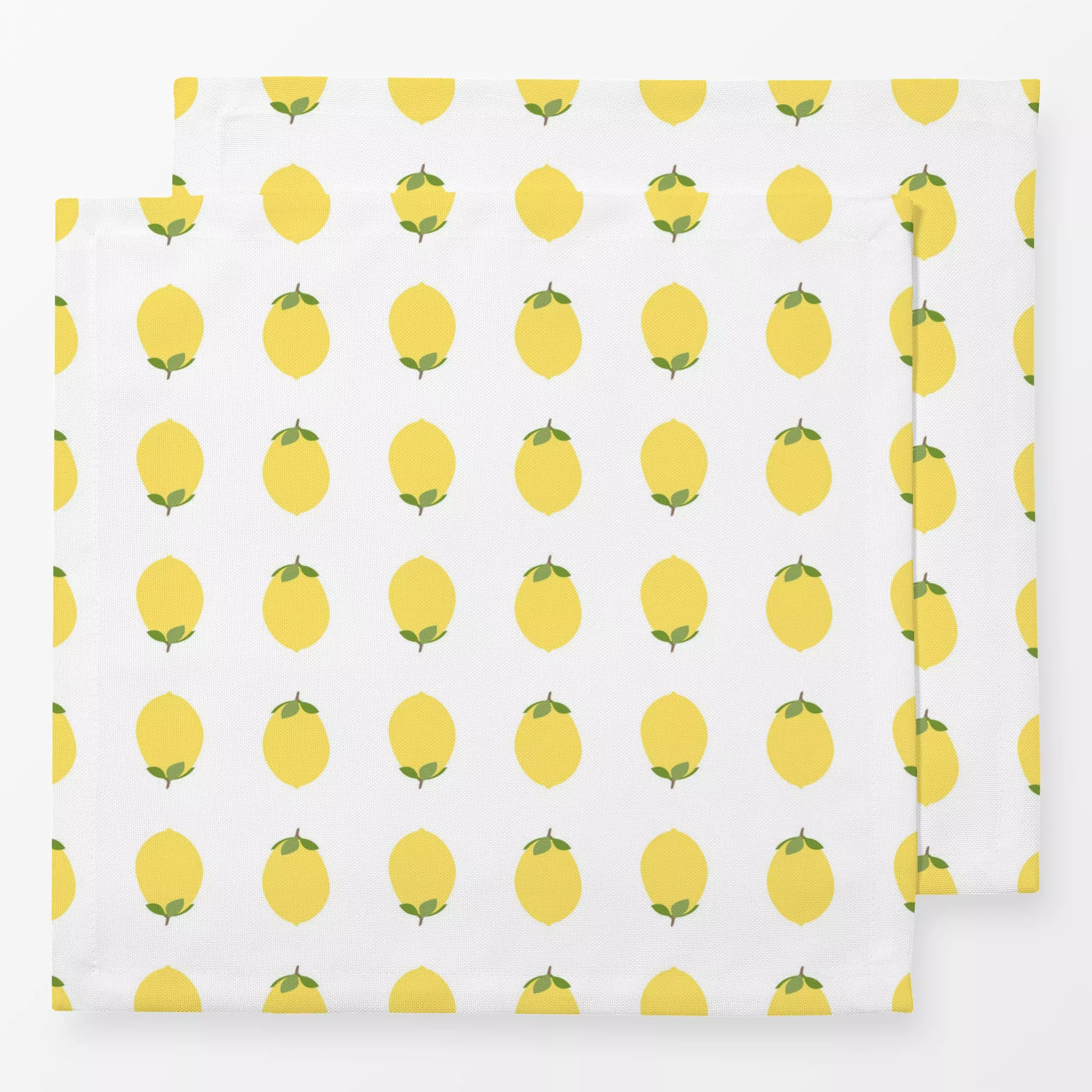 Servietten Zitrone - von „Jana Moßmann"; Zitrone, Sommer, gelb, Zitronen, Zitrusfrucht