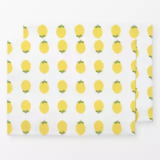 Tischset Zitrone
