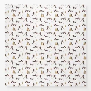 Tischdecke Dackelliebe