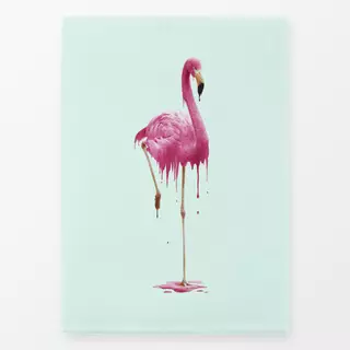 Geschirrtuch Melting Flamingo