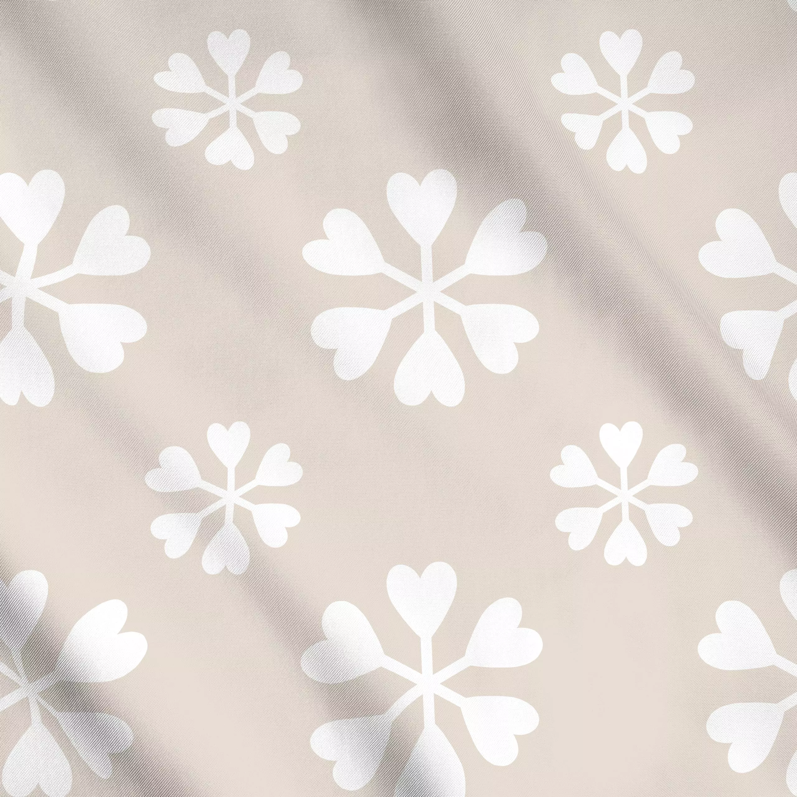 Meterware Schneeblume 3 - Weihnachten, Winter - von „Julia Reyelt"; Muster, Herzen, Schneeflocken, Winter, Schnee, schneeblu...