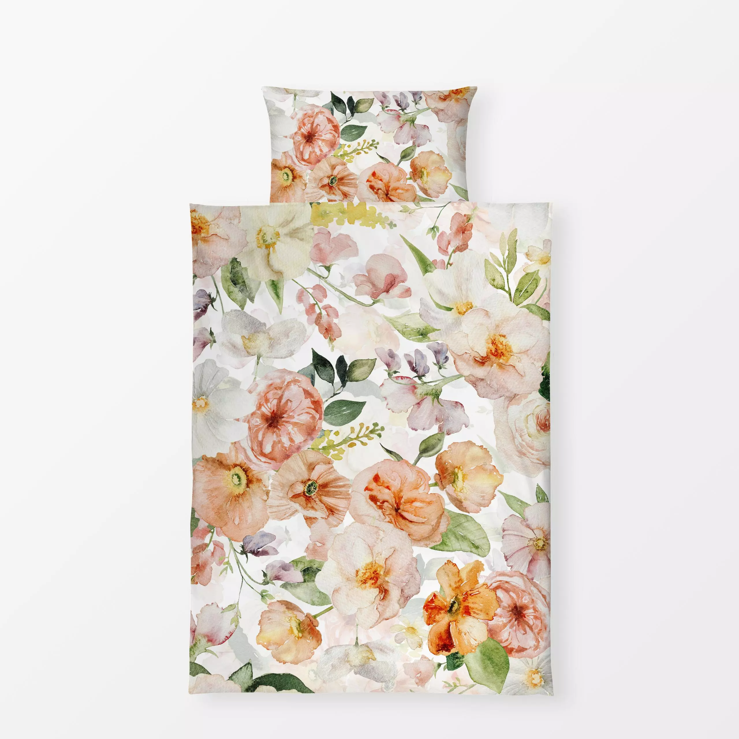 Bettwäsche Sommerblumen Wiese 1 - Blumen & Florales, Sommer - von „Uta Naumann"; boho, Natur, skandinavisch, Blumen, Garten,...