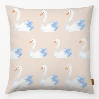 Kissen Schwanenpärchen