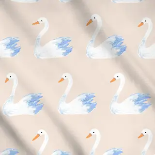 Meterware Schwanenpärchen