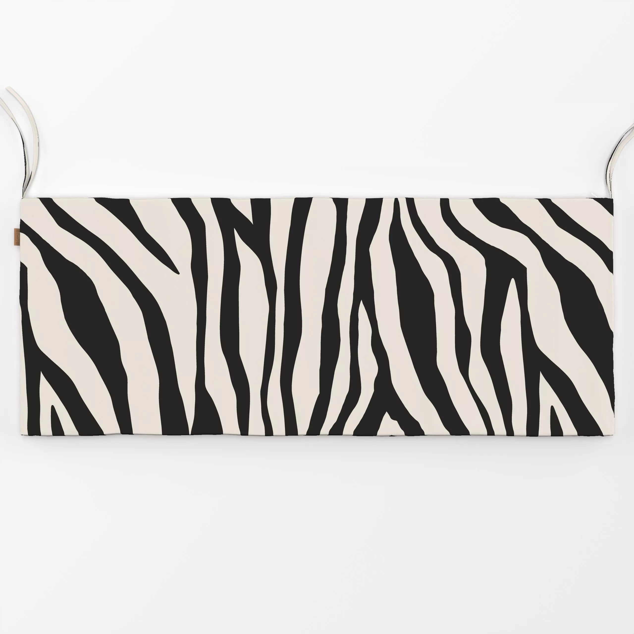 Bankauflage Zebra - Tiere, Symbole & Muster - von „Studio Kesse"; Tiger, Zebra, Leopard, Wildkatze, Tiermuster, Tierfell, an...