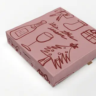 Bodenkissen Tis The Season Holiday Pillow