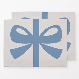 Tischset Christmas Gift Blue