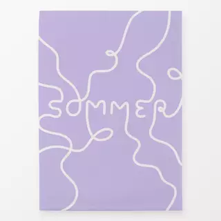 Geschirrtuch Sommer Flieder
