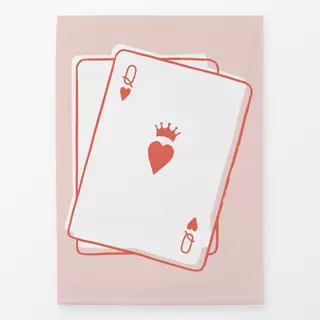 Geschirrtuch Queen of Hearts