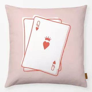 Kissen Queen of Hearts