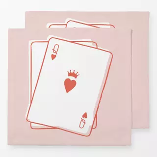 Servietten Queen of Hearts