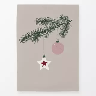 Geschirrtücher Baumschmuck Kugeln Weihnachten
