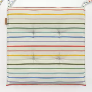 Sitzkissen Bunte Streifen