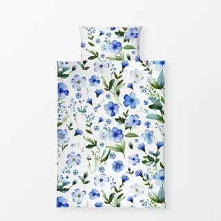 Bettwäsche Forget Me Not Blue Flowers