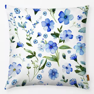 Kissen Forget Me Not Blue Flowers