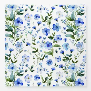 Tischdecke Forget Me Not Blue Flowers