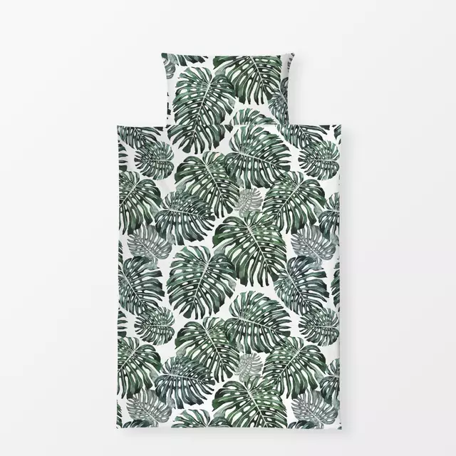 Bettwsche Monstera Deliciosa Jungle von Karen Menzenbach - Der Onlineshop  fr Heimtextilien aus Europa