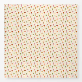 Tischdecke Pilze Allover Bunt