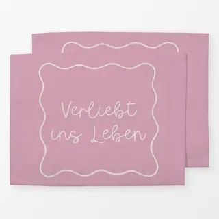 Tischset Verliebt ins Leben