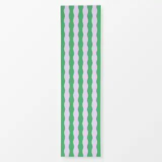 Tischläufer Welle Grün & Lila