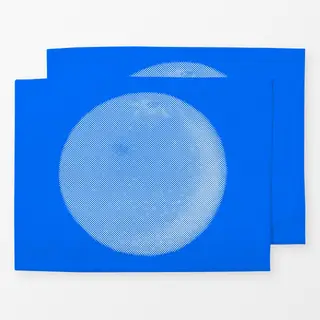 Tischset Punktierte Orange