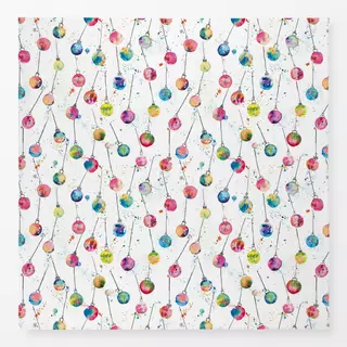 Tischdecke Christmas Baubles