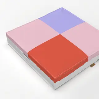 Bodenkissen Colourful Summer Checks