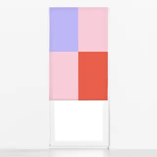 Raffrollo Colourful Summer Checks