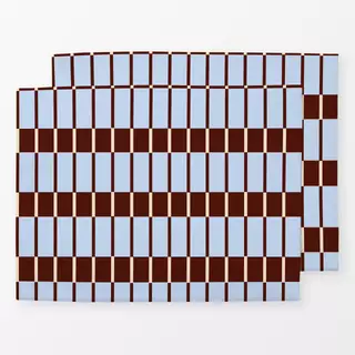 Tischset Midcentury Stripes Squares