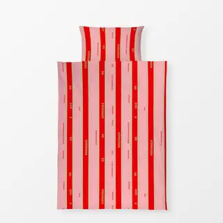 Bettwäsche Allover Stripes Pink