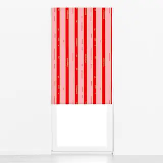 Raffrollo Allover Stripes Pink