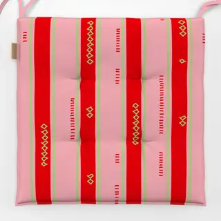 Sitzkissen Allover Stripes Pink