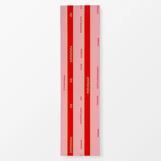 Tischläufer Allover Stripes Pink