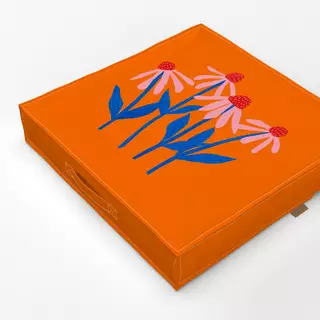 Bodenkissen Sommerblumen