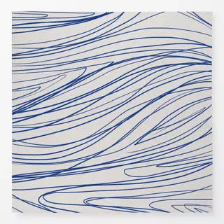 Tischdecke Boden Blau