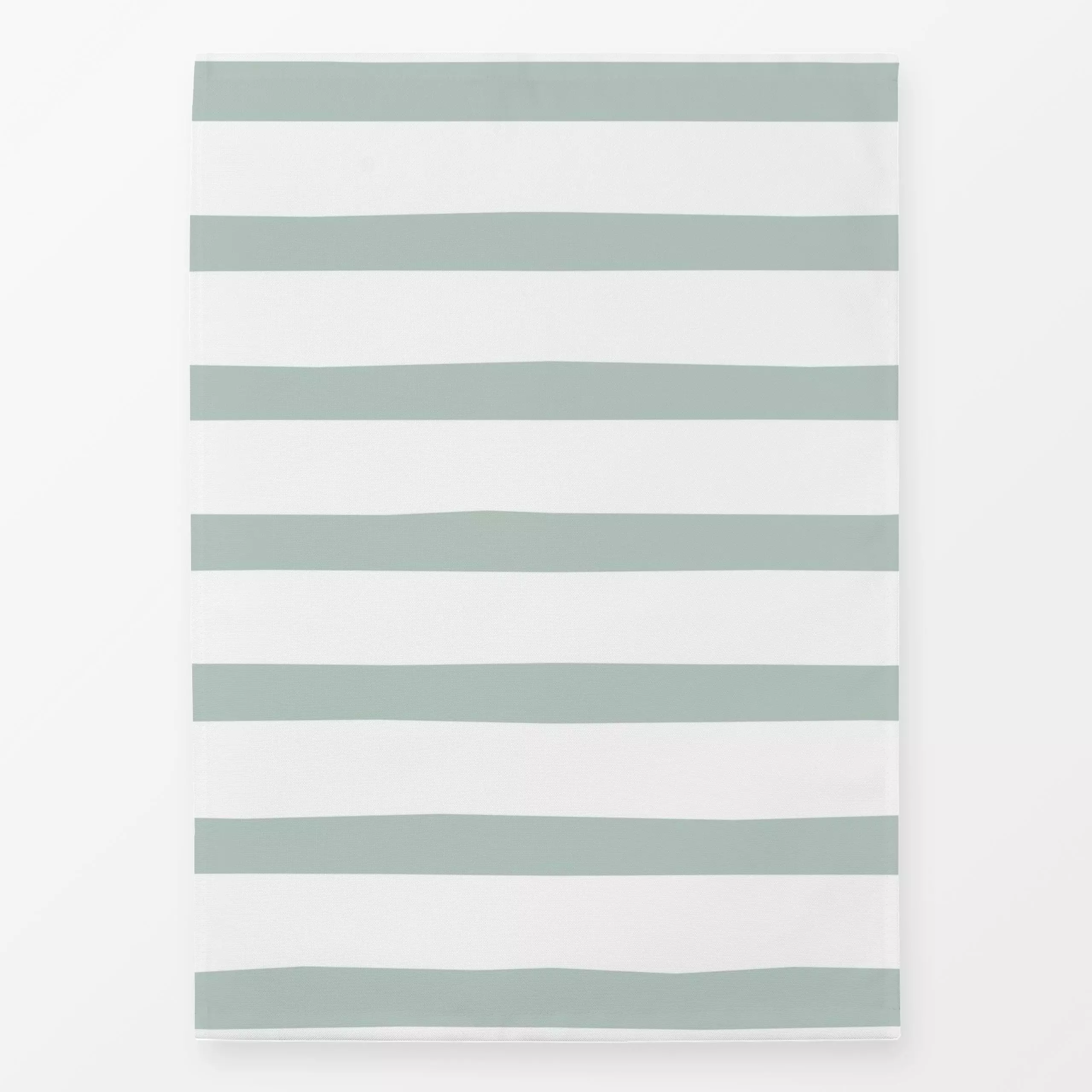 Geschirrtücher Streifen grün - Symbole & Muster - von „Carolin Vonhoff"; Streifen, Sommer, Weiss, hell, minimalistisch, Frue...