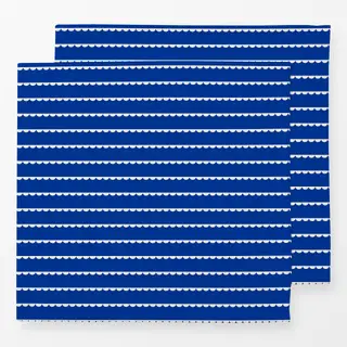 Servietten Muster Wellenbordüre