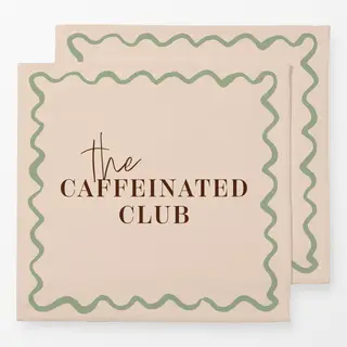 Servietten The Caffeinated Club