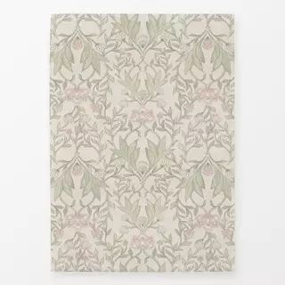 Geschirrtuch William Morris Blumen creme