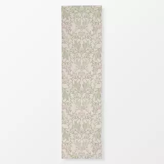 Tischläufer William Morris Blumen creme