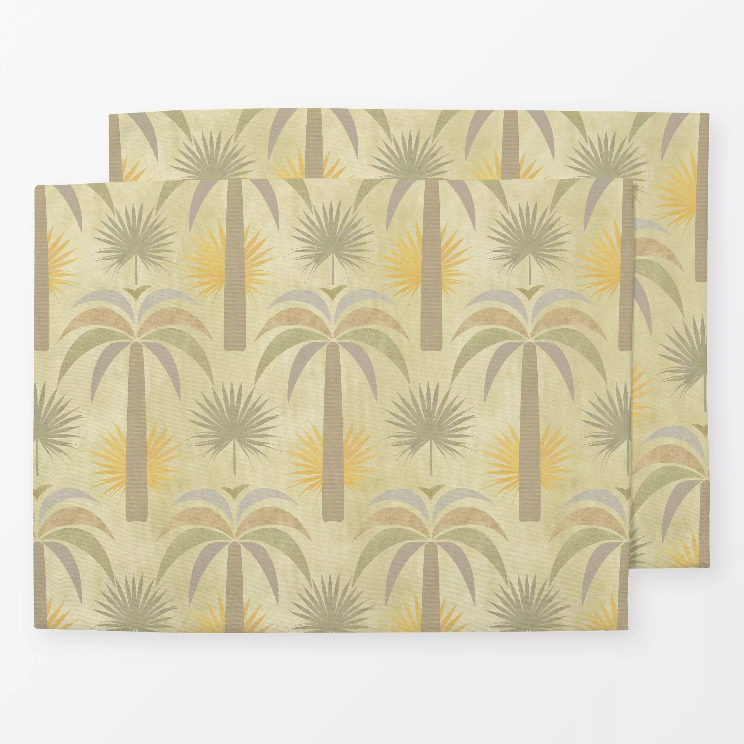 Tischset Calm Oasis, Blumen, tropisch, Sommer, von Andrea Haase