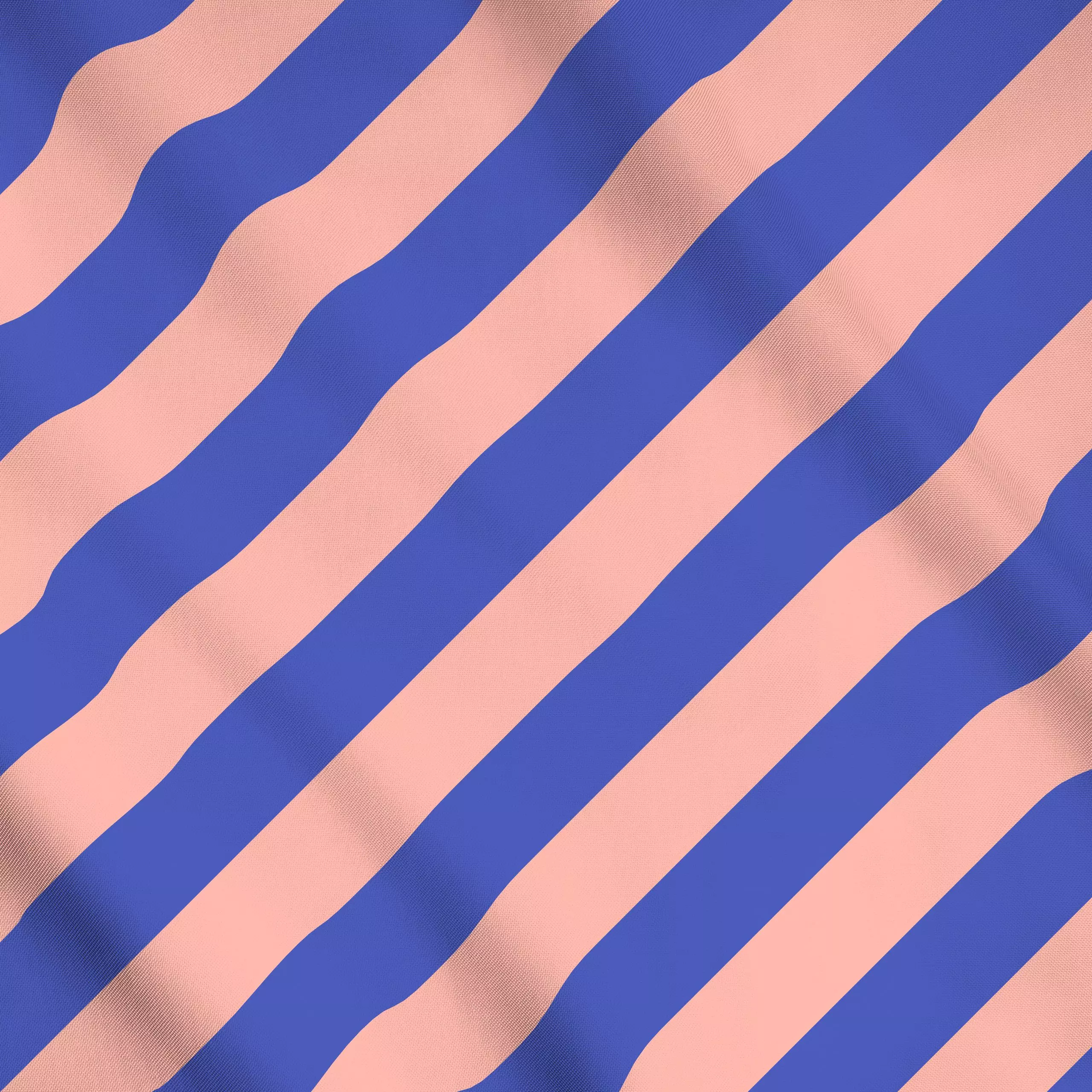 Meterware Diagonale blau lachs - Weihnachten, Symbole & Muster - von „Julia Schumacher"; Streifen, Weihnachten, Winter, diag...