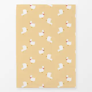 Geschirrtücher Kleine Ente Muster Gelb