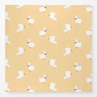 Tischdecke Kleine Ente Muster Gelb