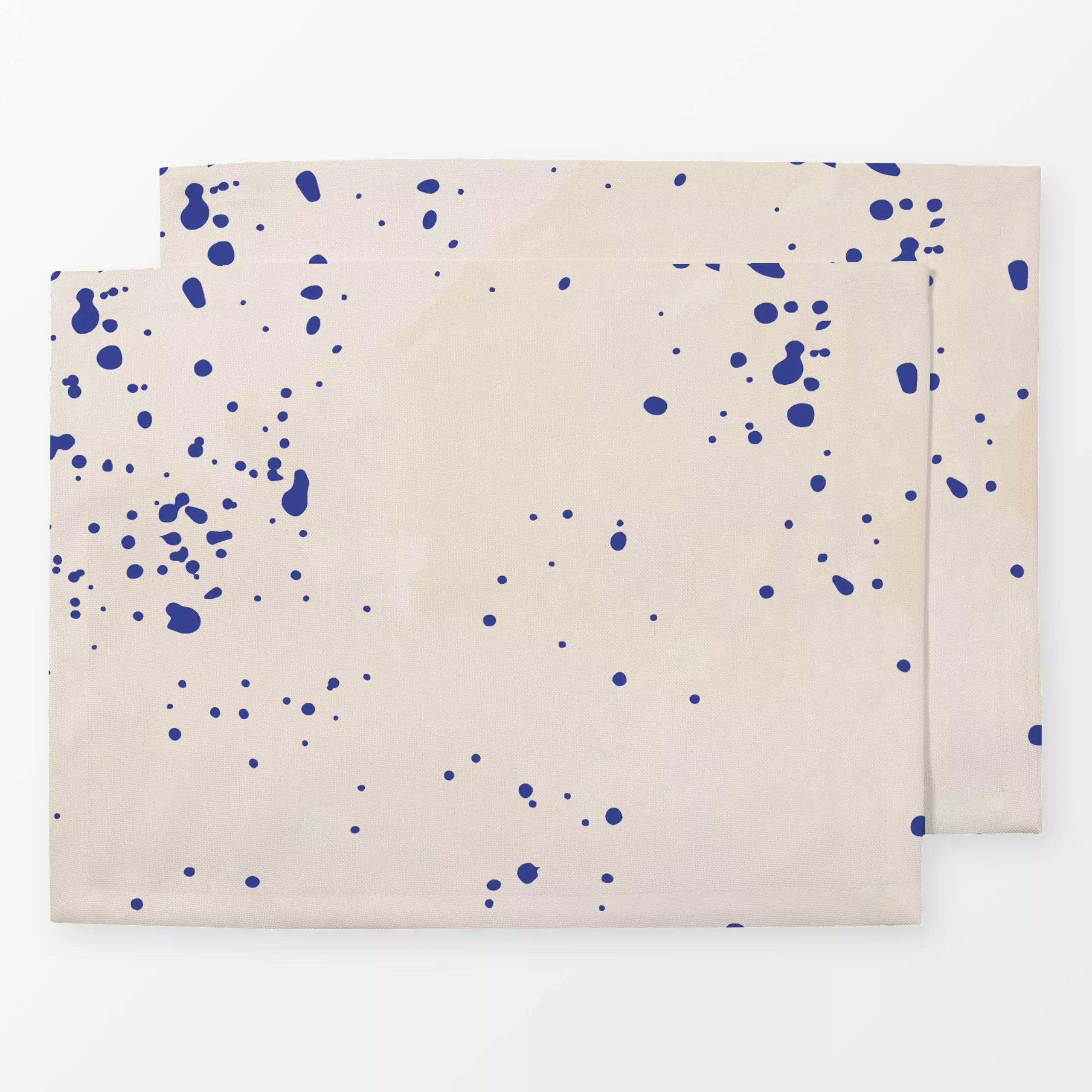 Tischset Splatter Muster, gemustert, von Kruth Design